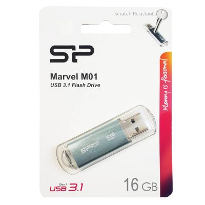 فلش مموری USB3.2 سیلیکون پاور مدل Marvel M01 ظرفیت 16 گیگ