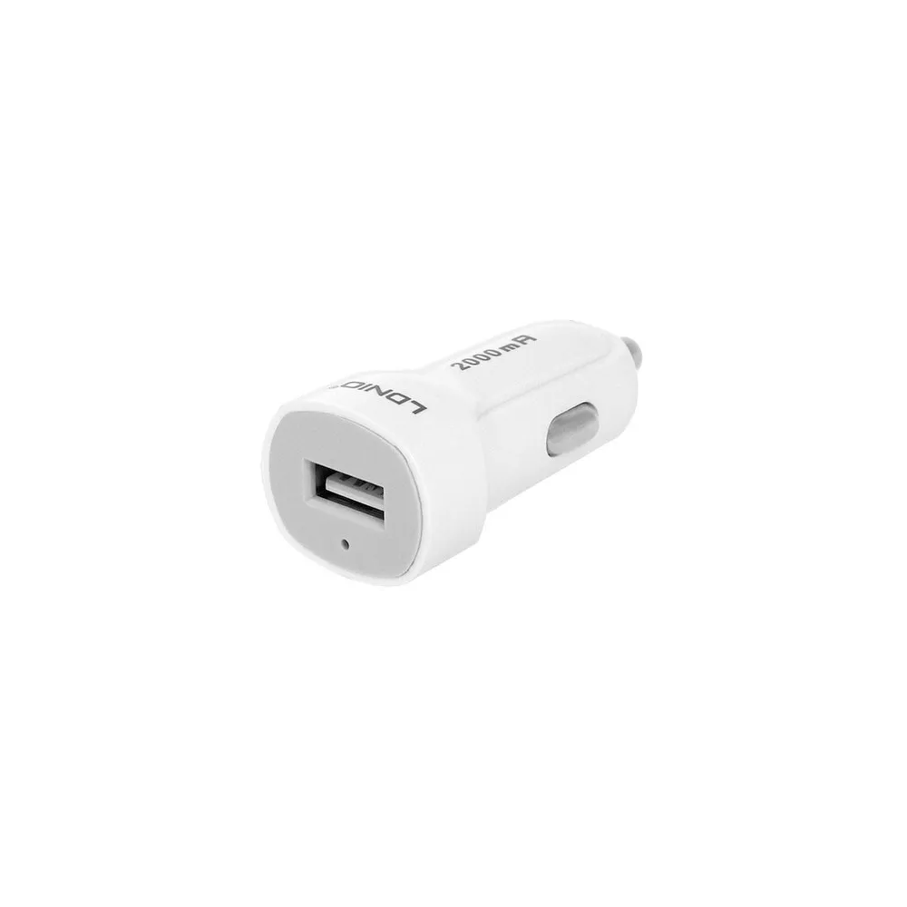 شارژر-فندکی-همراه-با-کابل-microusb-و-2000ma-مدل-ldnio-dl-c17