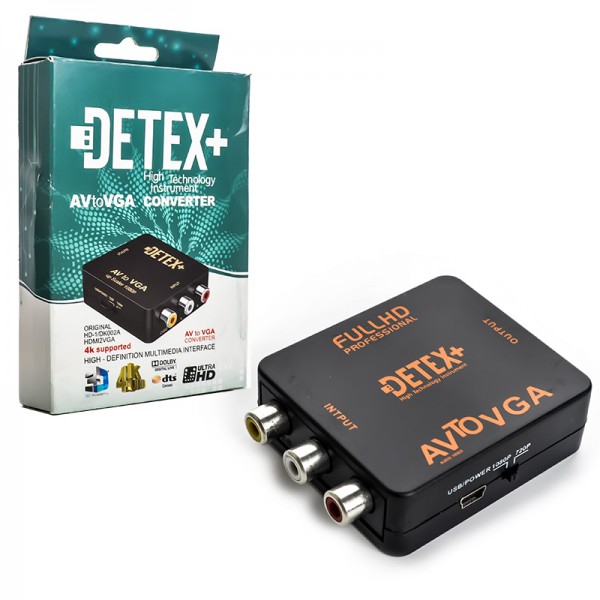 تبدیل-av-به-vga-دیتکس-پلاس-detex