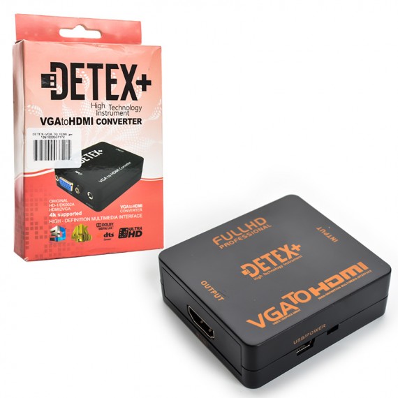 تبدیل-vga-به-hdmi-دیتکس-پلاس-detex