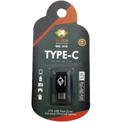 مبدل OTG TYPE-C کینگدام مدل wk-016