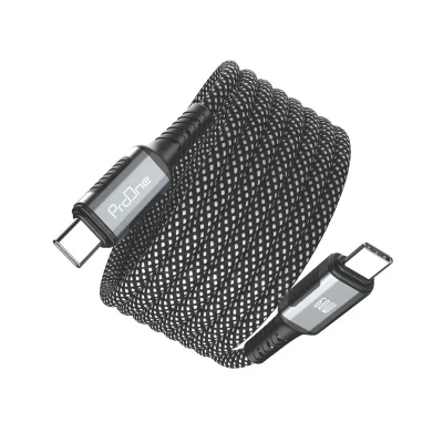 کابل شارژ دوسر Type-C پرووان مدل PCC104 طول ۱ متر